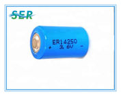 1200mAh Saft bateria de lítio de 3,6 volts, forma de Cyclindrical da bateria de lítio de 1/2AA ER14250