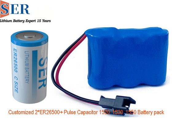 10.8V Pacote de bateria personalizado Li-SOCL2 3ER26500 3S1P pacote de bateria primária C para Bicycle Locker