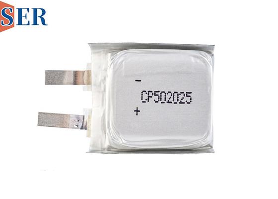 Bateria macia do manganês do lítio do pacote de SER CP502025 de bateria de 3.0V Li-MnO2