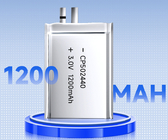 Personalize a pilha ultra fina do malote da bateria Li-MnO2 de CP502440 3.0V 1200mAh para RFID GPS