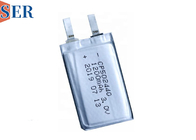 Personalize a pilha ultra fina do malote da bateria Li-MnO2 de CP502440 3.0V 1200mAh para RFID GPS