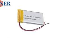 3.0V Ultra Thin LiMno2 Soft Battery CP401725 Bateria Li-MnO2 descartável