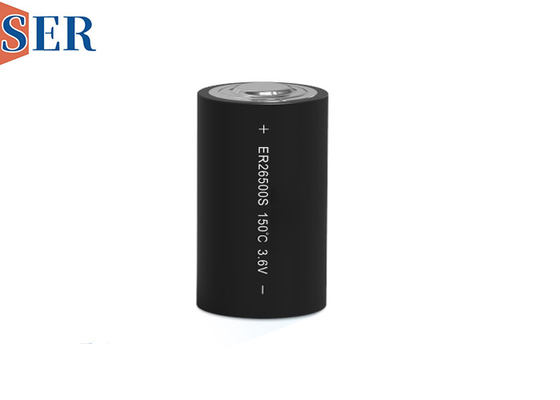 Er26500S 3.6V Li SOCl2 Bateria Tamanho C Alta temperatura até 150°C Para dispositivo de campo de perfuração de petróleo