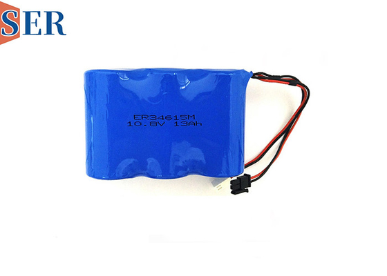 Baterias Li-SOCL2 personalizadas 10.8V 8500mAh ER26500 3S1P Bateria primária de lítio para detector de vazamento de vácuo