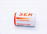 Tamanho não recarregável ER34615M do cloreto de Thionyl 3.6V do lítio do poder superior da bateria de Li SOCL2 D