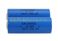 De alta energia uma bateria do tamanho ER18505, 3800mAh bateria de lítio de 3,6 volts 10 anos de vida útil