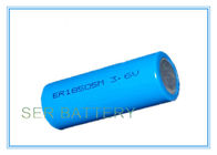 Um tamanho bateria de lítio 3000mAh de um AA de 3,6 volts ER18505M 