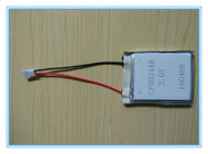 Bateria ultra fina preliminar CP503742 do plano 3 volts para o dispositivo elétrico Wearable