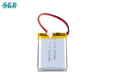A bateria recarregável Lipo do polímero do lítio embala 3,7 volts 623048 para o MP3/GPS