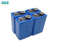 Bateria de lítio de ER9V 1200mAh 9V, lítio recarregável Ion Battery de 9 volts de Li SOCl2 
