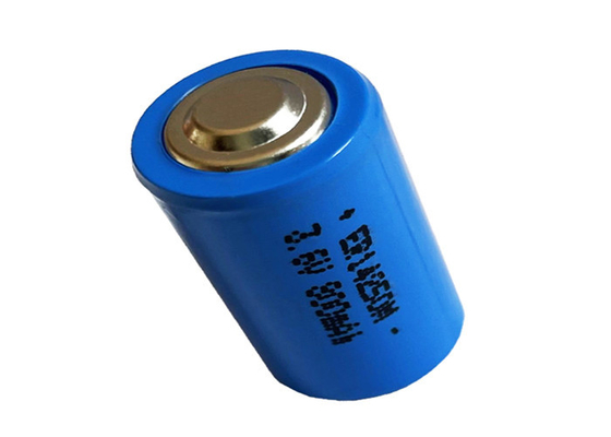 Tamanho R6 ER14250M 800mAh da bateria preliminar 1/2AA do lítio de LS14250M Li SOCl2 para máquina-ferramenta