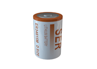As baterias do tamanho LiSOCL2 de ER34615M 3.6V D espiralam bateria alta do cloreto de Thionyl do lítio do dreno