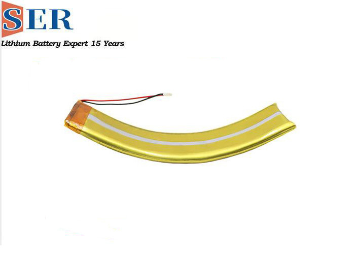 Polímero curvado flexível customizável Ion Safety Curved Lipo Battery do lítio de Li Poly Battery 3.7V