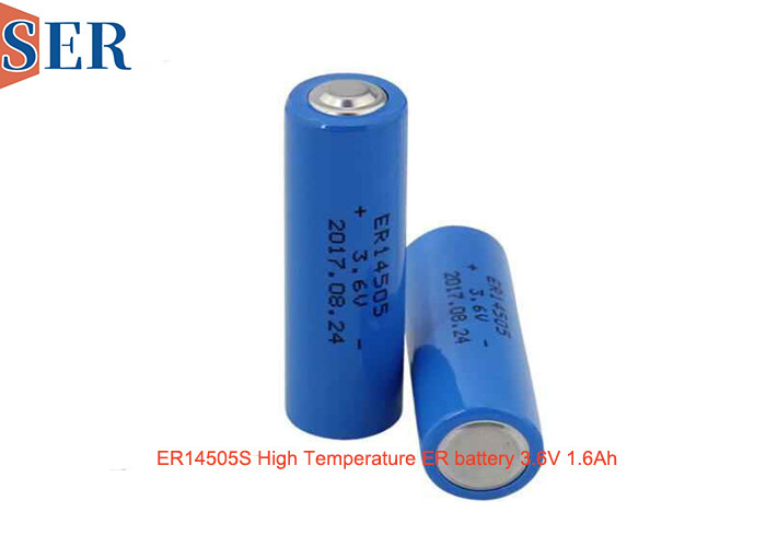3.6Volt Bateria primária de lítio LiSOCL2 de alta temperatura ER14505S AA Tamanho para medidor de serviços públicos