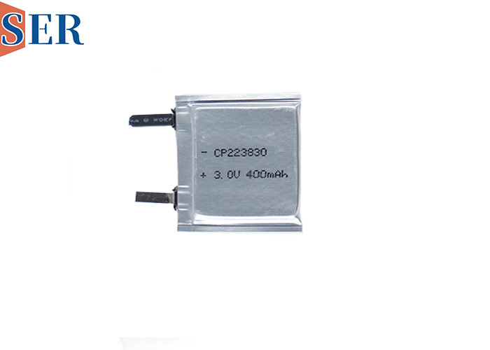 Bateria CP223830 3.0V 400mAh para dispositivo portátil