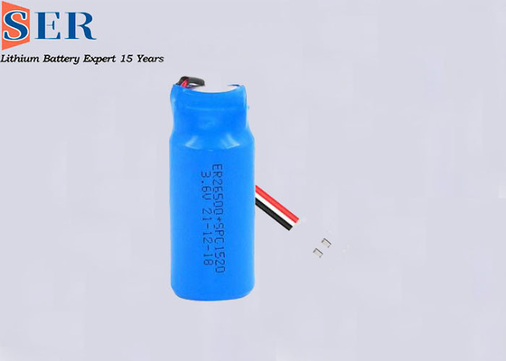 bateria de lítio preliminar não - 8500mAh recarregável de 3.6V Er26500 SPC1520 Li Socl 2 para o medidor de IOT