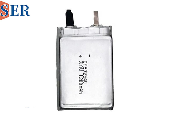Bateria macia LiMNO2 flexível do bloco CP502540 para o leitor remoto