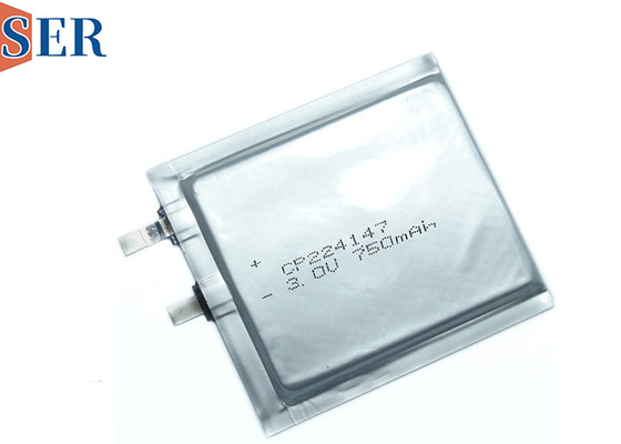 Bateria não recarregável Limno2 Ultra Thin Battery CP224248 3,0V CP Soft Pack Battery For Smart Card