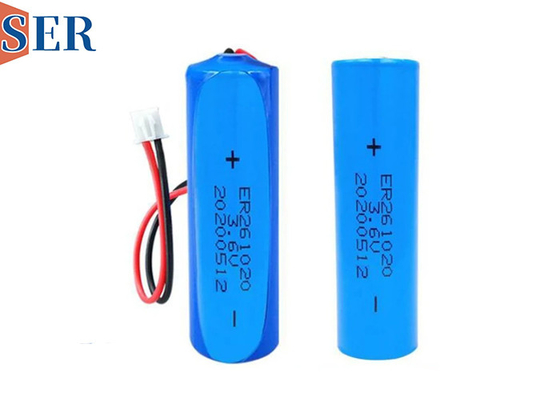 Bateria Li SOCL2 ER251020S de alta temperatura CC para ferramentas MWD / LWD