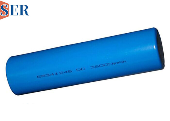 ER341245 3.6V Alta Capacidade 35Ah Li SOCL2 Bateria DD Tamanho Para Indústria Automóvel