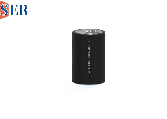 2/3A Alta Temperatura ER17335S 150°C Bateria Li SOCl2 Para Contêiner GPS Tracker