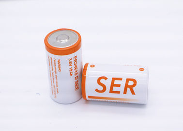 Um tamanho bateria de lítio 3000mAh de um AA de 3,6 volts ER18505M 