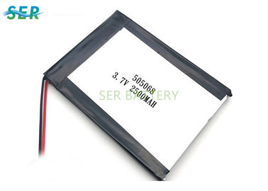 A bateria personalizada 505068 3.7V do polímero do lítio de Lipo dá um ciclo por muito tempo a vida para a câmara digital