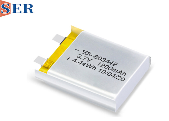 OEM 3.7V 7.4V 11,1 pilha 803442 de Li Ion Polymer Battery 1200mAh Lipo do volt