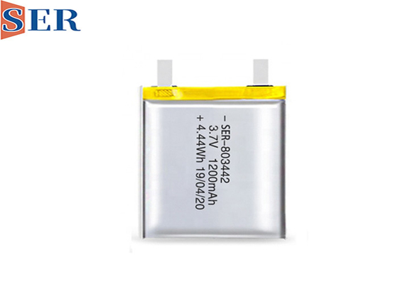 OEM 3.7V 7.4V 11,1 pilha 803442 de Li Ion Polymer Battery 1200mAh Lipo do volt