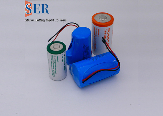 Bloco super da pilha da bateria Li-Socl2 do capacitor do pulso ER17505+1520 híbrido