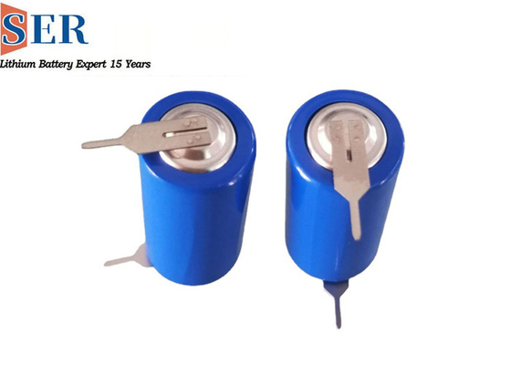 Bateria cilíndrica 3,6 V de alta tensão ER17450m de Li SOCl2 para o medidor de gás N.B.-IoT Medidor